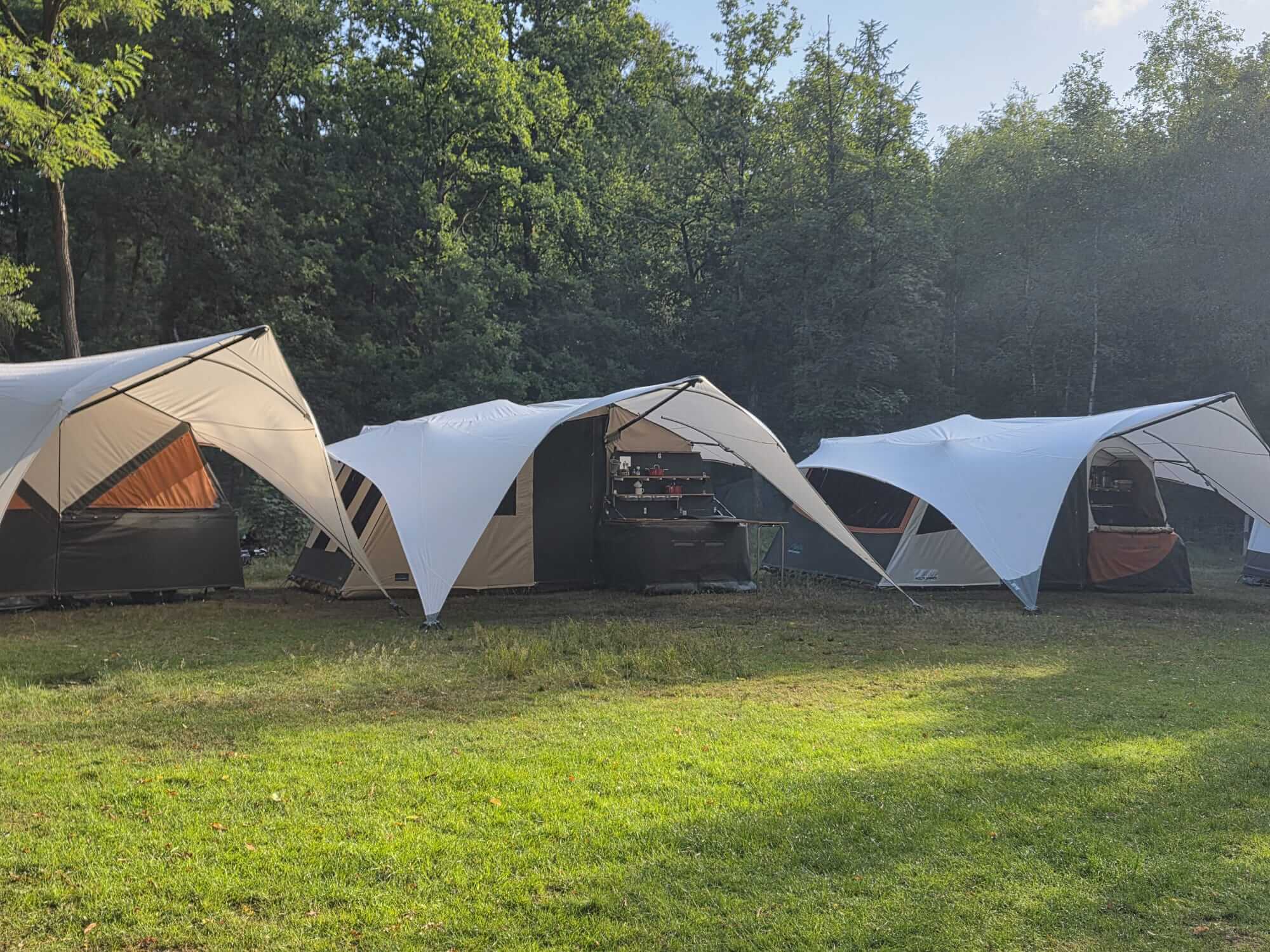 What makes camping with a trailer tent so much fun?