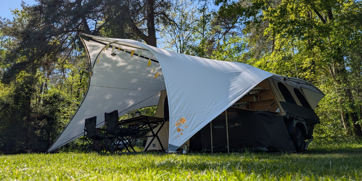 Help!!! I have a stain on my Holtkamper tent canvas