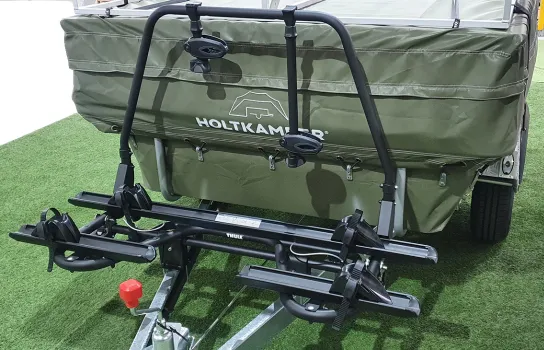 Thule E-Bike black edition bike carrier as an option for Holtkamper