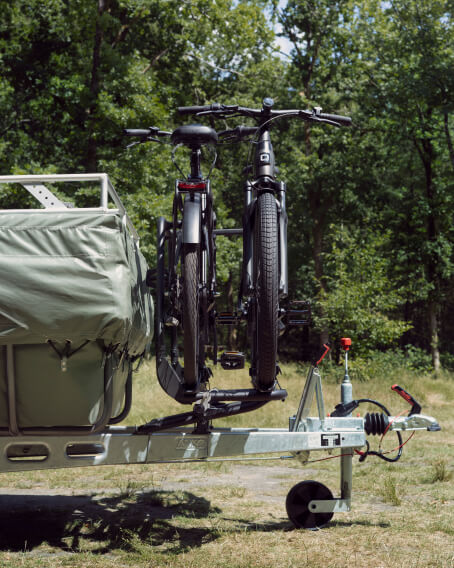 AL-KO chassis for Holtkamper trailer tent – construction detail
