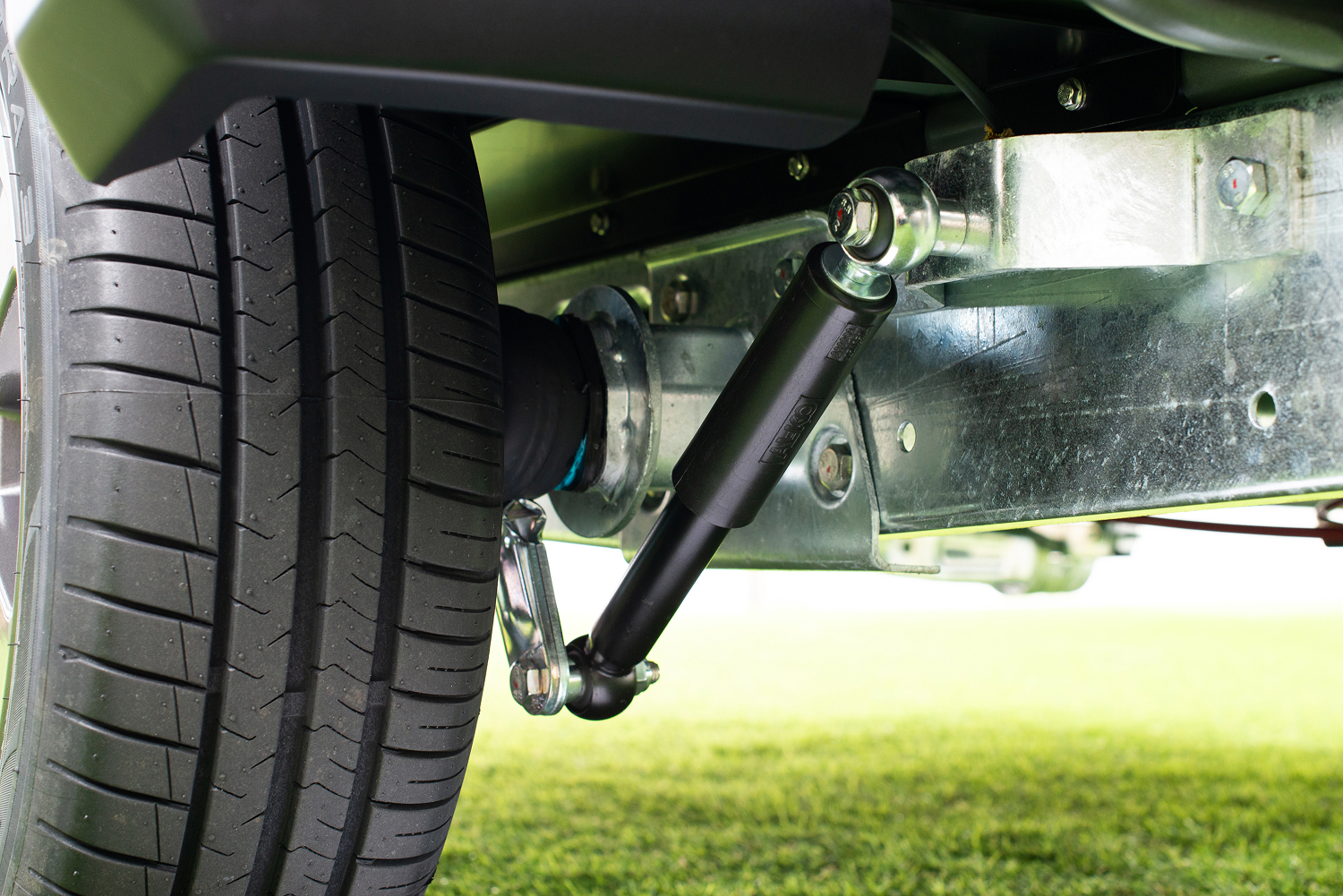 Shock absorbers for extra driving comfort – configurator option