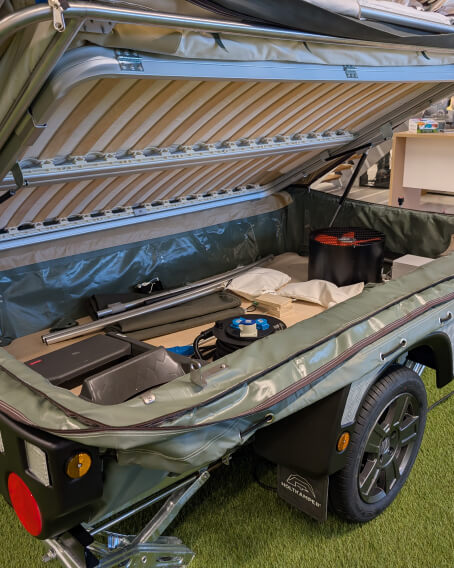 Holtkamper Pack-N-Go system for compact storage