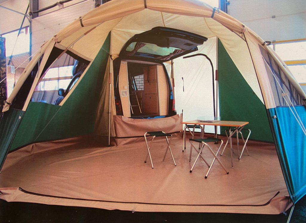 Holtkamper Docktent for motorhomes